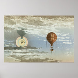 Mirage and luminous aureola. ポスター