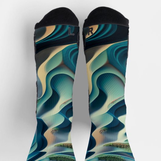 Mirage Currents ソックス (上部)
