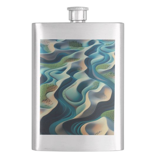 Mirage Currents フラスク (正面)
