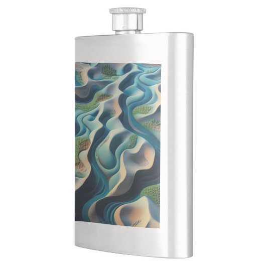 Mirage Currents フラスク (左)