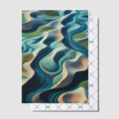 Mirage Currents ベラム紙招待状 (オフセット (招待状))
