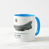 Mirage IIIEBR - Força Aérea Brasileira - FAB マグカップ (正面右)