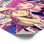 Mirai Nikki Yuno - Tumblr Style ポスター (角)