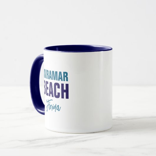 Miramar Beach Florida Coffee Mug マグカップ (正面左)
