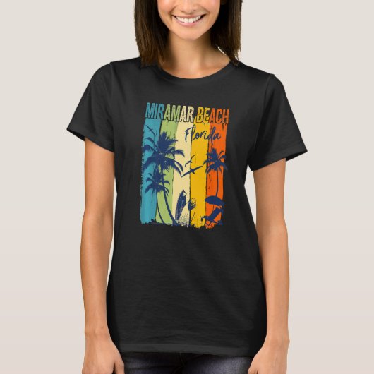 Miramar Beach Florida Family Vacation Matching Gro Tシャツ (正面)
