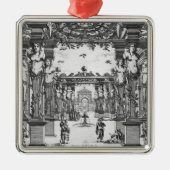 「MirameのためのジャコモTorelliによってデザインを上演して下さい メタルオーナメント (正面)