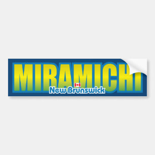 Miramichiのバンパー バンパーステッカー