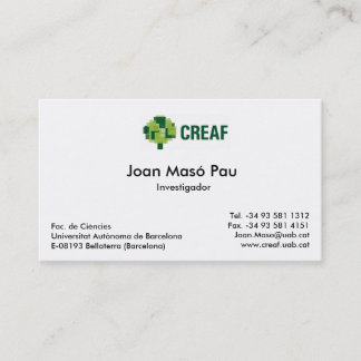 MiraMonのチーム名刺 名刺