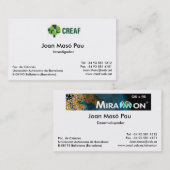 MiraMonのチーム名刺 名刺 (正面/裏面)