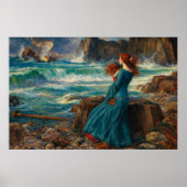 Miranda by John William Waterhouse ポスター (正面)