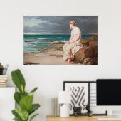 MiRANDA, by John William Waterhouse - 1875 ポスター (ホームオフィス)