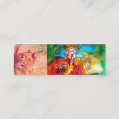 MIRANDOLINA舞台芸術衣装デザイナーピンク スキニー名刺 (裏面)