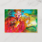 MIRANDOLINA /舞台芸術，コスチューム・デザイナー 名刺 (裏面)