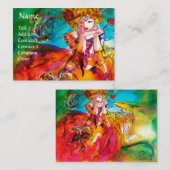 MIRANDOLINA /舞台芸術，コスチューム・デザイナー 名刺 (正面/裏面)