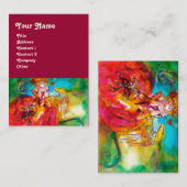 MIRANDOLINA /舞台芸術，コスチューム・デザイナー 名刺 (正面/裏面)