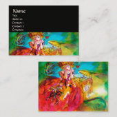 MIRANDOLINA /舞台芸術，コスチューム・デザイナー 名刺 (正面/裏面)