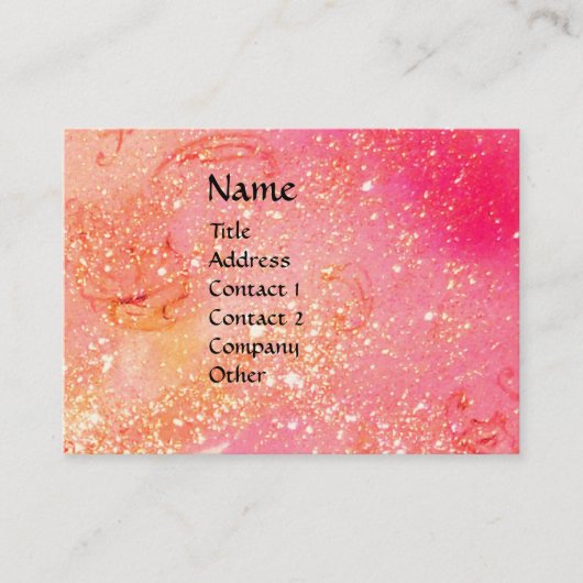 MIRANDOLINA /舞台芸術，コスチューム・デザイナー 名刺 (正面)