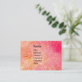 MIRANDOLINA /舞台芸術，コスチューム・デザイナー 名刺 (スタンド正面)