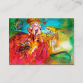 MIRANDOLINA /舞台芸術，コスチューム・デザイナー 名刺 (裏面)