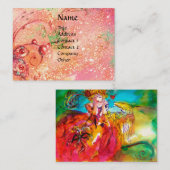 MIRANDOLINA /舞台芸術，コスチューム・デザイナー 名刺 (正面/裏面)