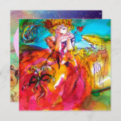 MIRANDOLINA,SWEET SIXTEENマスカレードボール,ハート 招待状 (正面/裏面)