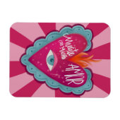 Mírate con AMOR マグネット (横)