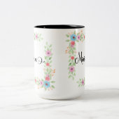 MiriamのMag 15oz (詳細オプションを参照) ツートーンマグカップ (中央)