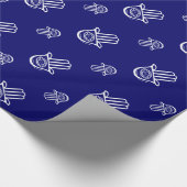 Miriam (Hamsa)のギフト用包装紙の手 ラッピングペーパー (角)