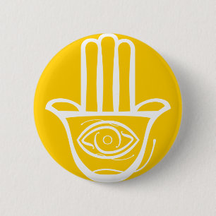 Miriam (Hamsa)の手 缶バッジ