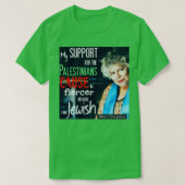 Miriam Margolyes Palestinian Cause Tシャツ (デザイン正面)