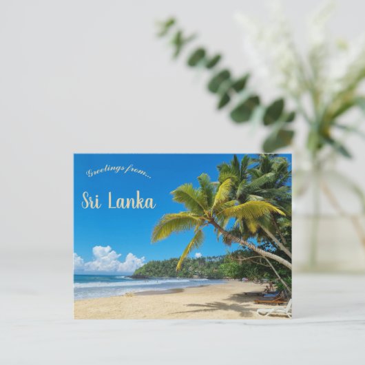 Mirissa Sri Lanka ポストカード (スタンド正面)