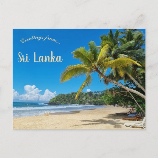 Mirissa Sri Lanka ポストカード (正面)
