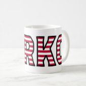 Mirko Name Vorname USA styled Tasse Kaffeetasse コーヒーマグカップ (正面右)