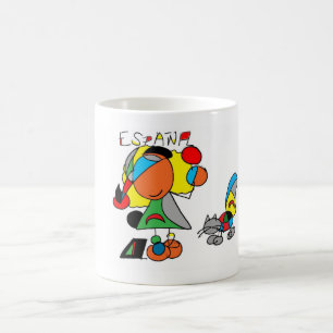 Miroの女の子 コーヒーマグカップ