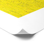 miro happy顔ポスター11"x11" ポスター (角)