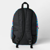 Miro the Panda Bear — Backpacks Col Cut Sew Bag プリントバックパック (裏面)