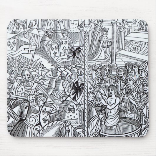 「Mirouer Historial de France' マウスパッド (正面)