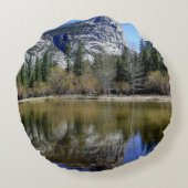 mirror湖 ラウンドクッション (裏面)