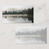 mirror湖、早朝 名刺 (正面/裏面)