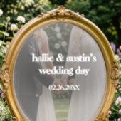 Mirror Decal - DIY Wedding Decoration ウィンドウサイン