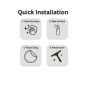 Mirror Decal - DIY Wedding Decoration ウィンドウサイン