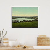 Mirror Lake, Lake Placid New York ポスター (キッチン)