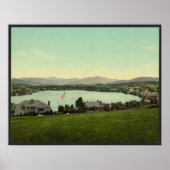 Mirror Lake, Lake Placid New York ポスター (正面)
