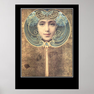 Mirror Mirror Vintage Poster ポスター