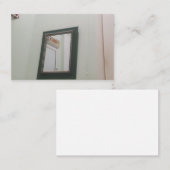 Mirror on the wall business card 名刺 (正面/裏面)