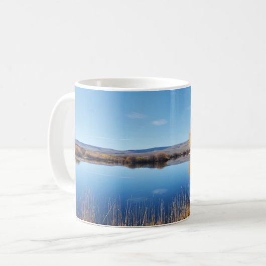 Mirror Pond Mug コーヒーマグカップ (正面左)