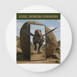 Mirror’s Last Stand ラージ壁時計