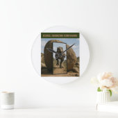 Mirror’s Last Stand ラージ壁時計 (ホーム)