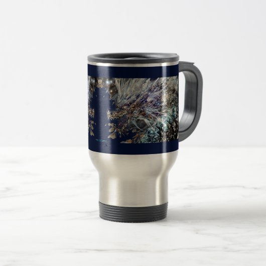 Mirrored Dragon Reflection Mug トラベルマグ (正面右)