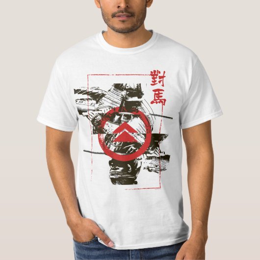 Mirrored Graphic with Crest Tシャツ (正面)